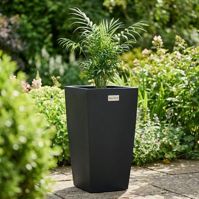 Piramit Yüksek Fiber Saksı